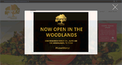 Desktop Screenshot of maryzcuisine.com